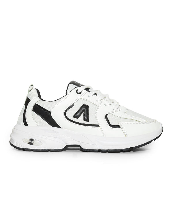 B777 - حذاء رياضي أنيق من جلد الشامواه للرجال